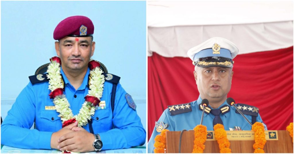 उत्कृष्ट कार्यसम्पादन गर्ने डिआइजी ओम अधिकारी र एसएसपी नवराज अधिकारी पुरस्कृत