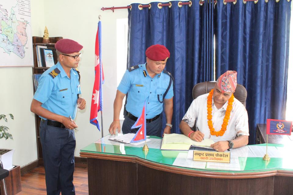 सुर्खेत प्रहरी प्रमुखमा पोखरेल