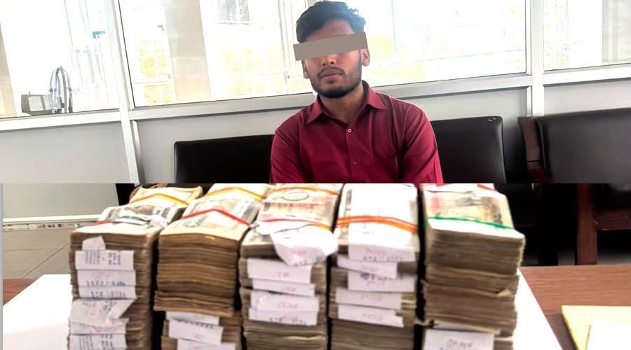 स्रोत नखुलेको ४० लाख रुपैयाँसहित न्युरोडबाट एक व्यक्ति पक्राउ