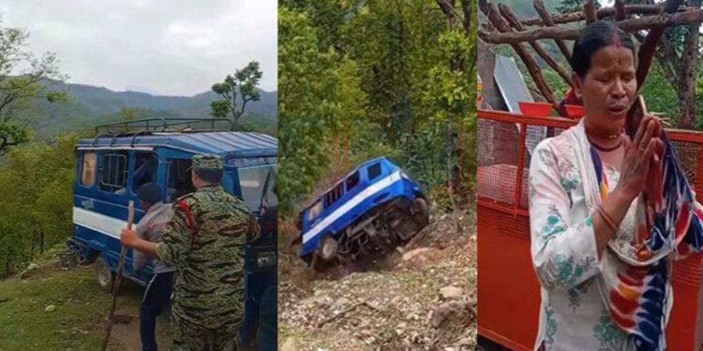 टेम्पो भिरबाट खसालिएको घटनामा प्रहरीको अनुसन्धान सुरु