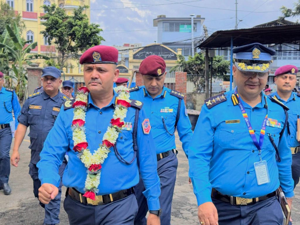 एआईजी सुशील सिंह राठौरले सम्हाले काठमाडौं उपत्यका प्रहरी कार्यालयको नेतृत्व