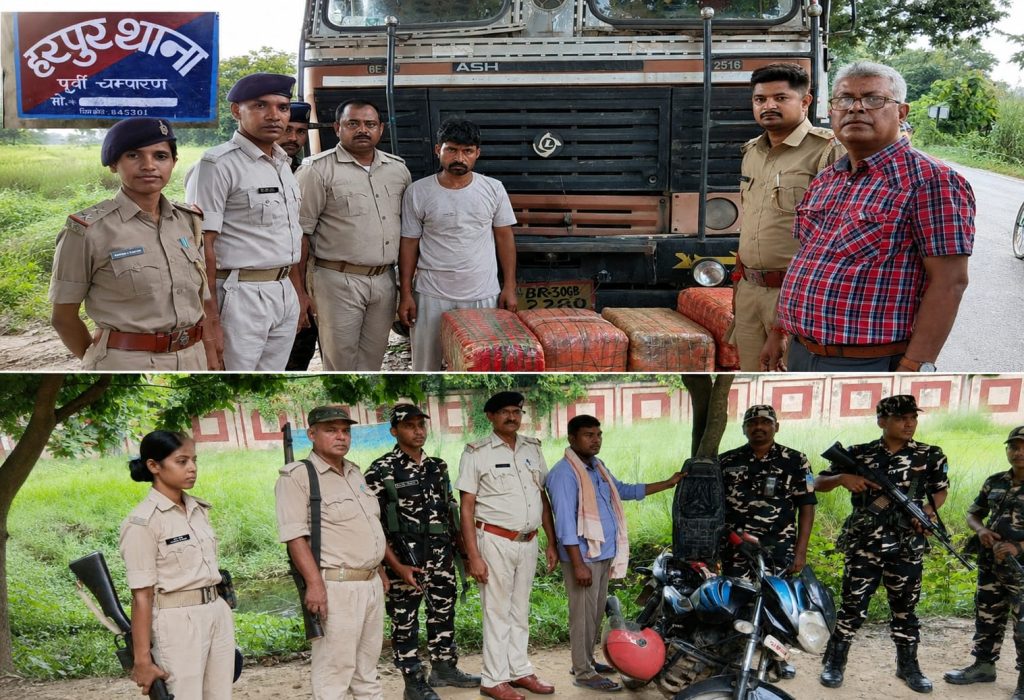 भारतको रक्सौल र आदापुरमा १९२ किलोभन्दा बढी गाँजा बरामद, नेपालीसहित दुई पक्राउ