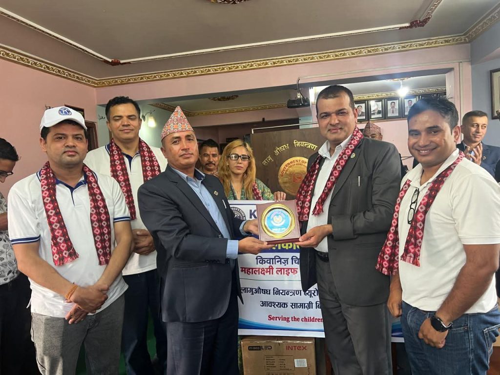 लागुऔषध नियन्त्रण ब्यूरोलाई १६ थान कम्प्युटर सहयोग